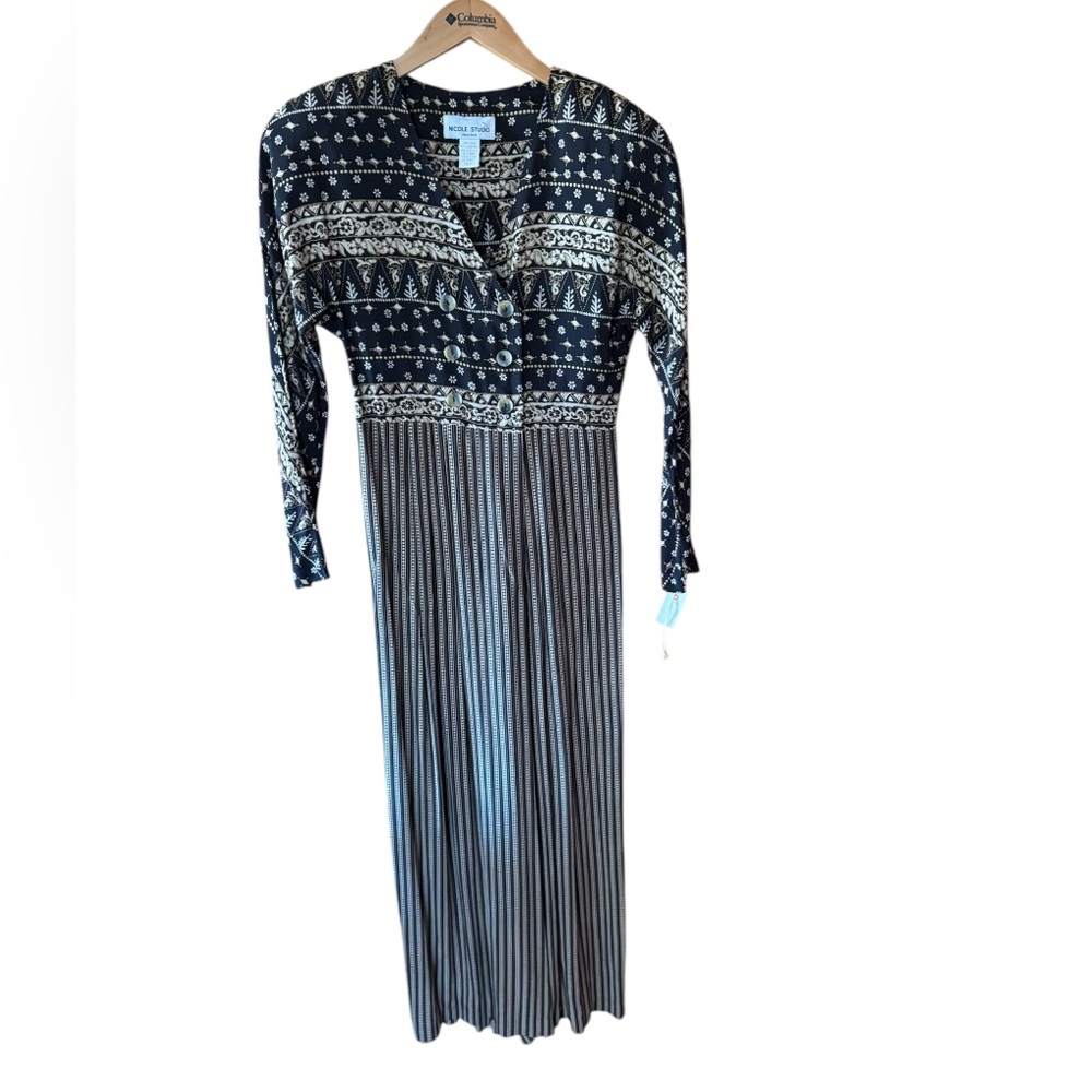 NWT 1980s Nicole Studio Wide Leg Jumper